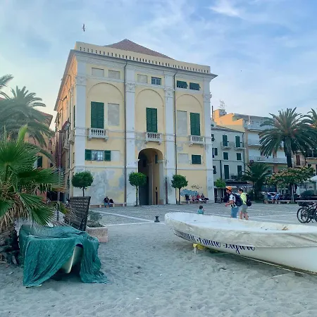 Historic Building By The Sea Finale Ligure